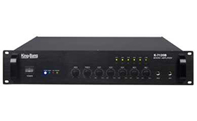 帶6分區(qū)合并式廣播功放系列K-7120B