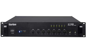 帶6分區(qū)合并式廣播功放系列K-7180B
